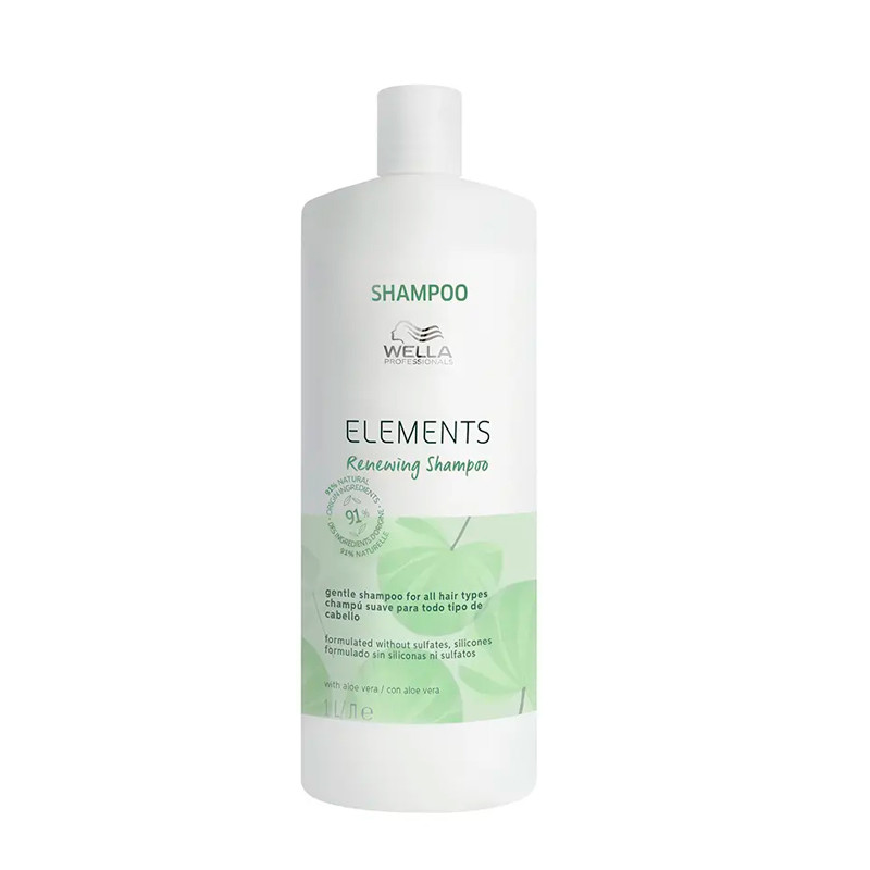 Wella Green Shampoos Elements Renewing Renewing Shampoo