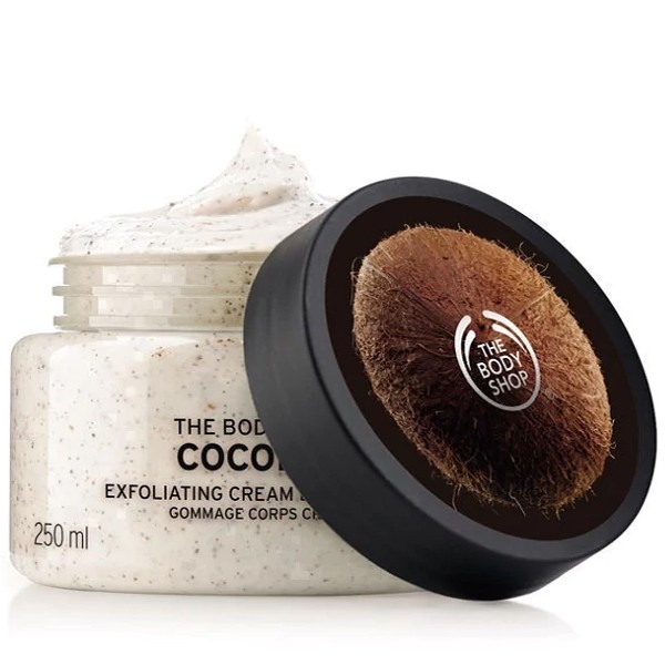 Buiten koken Strippen Coconut Exfoliating Cream Body Scrub - Sabina Store