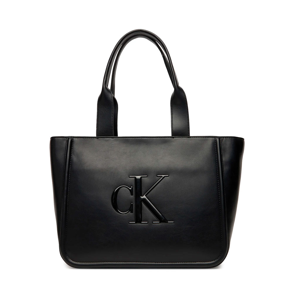Calvin Klein Jeans Borse da donna, articoli da toeletta e valigie Borsa tote con monogramma inciso