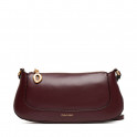 Long shoulder bag with zipper