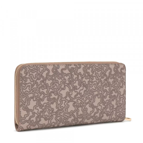 kaos-mini-lines-taupe-wallet