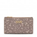 Portemonnaie Kaos Mini Lines in Taupe