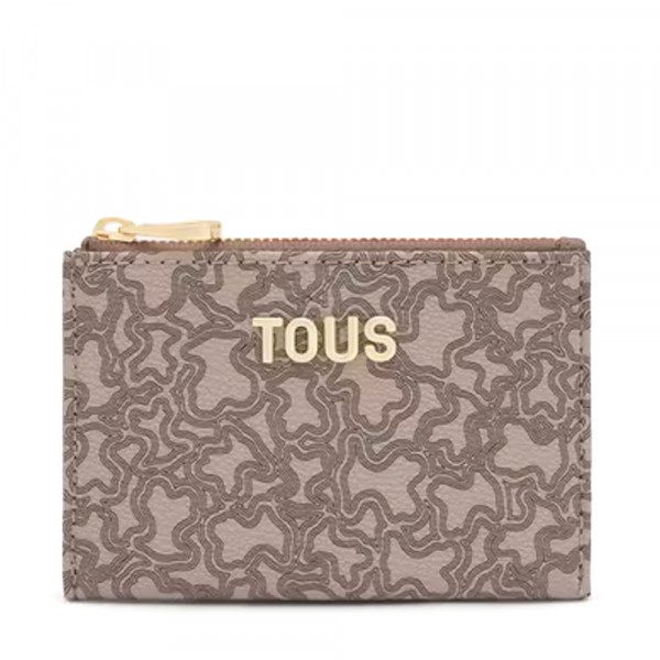 kaos-mini-lines-taupe-card-holder-wallet