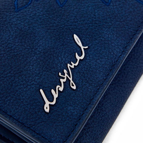 mittelgrosse-brieftasche-in-lederoptik-mit-stickerei