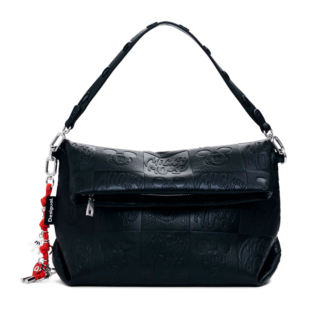 Desigual Women's Bags, Toiletry Bags And Suitcases For Mickey Faux Leather Flap Bag Medium