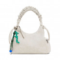 Medium 3D logo bag with gathered handle