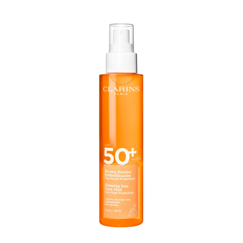 Clarins Protector Solar Cuerpo Brume Solaire Bruma Solar Coporal Embellecedora Alta Protección SPF 50+