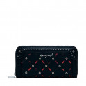 Large die-cut studded purse