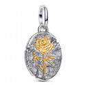 Charm De Medallón De Rosa 764087C00