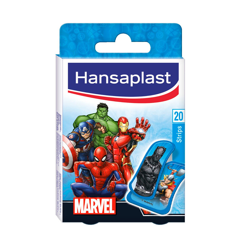 Hansaplast Kit di primo soccorso Condimenti per bambini Marvel
