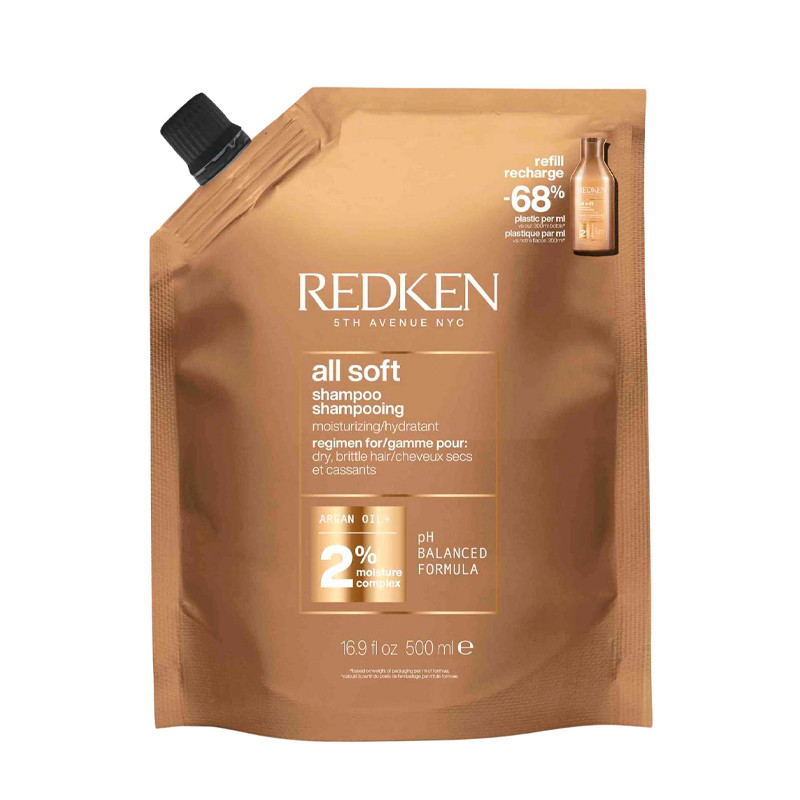 Redken Champús All Soft Shampoo