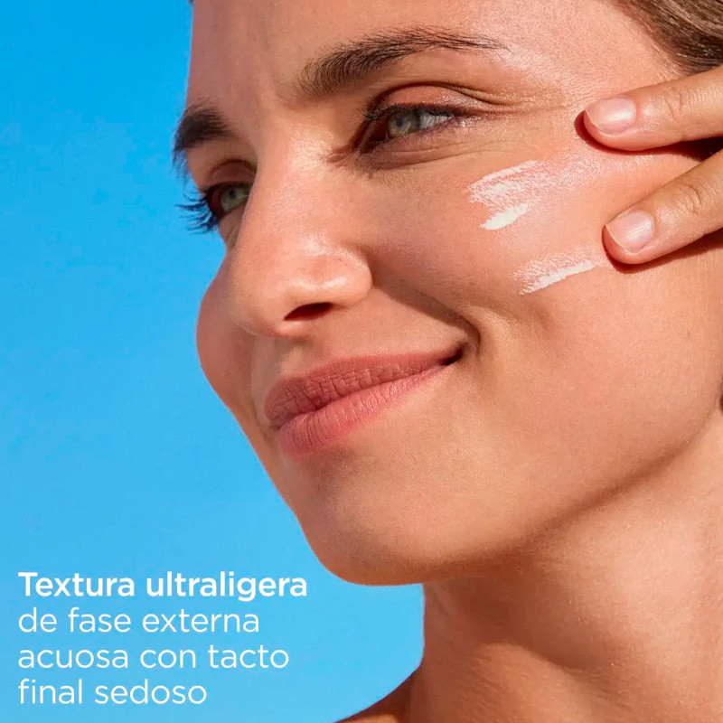 Isdin Sonnencreme für Gesicht Fusion Water MAGIC SPF 50 Ultraleichter täglicher Gesichtssonnenschutz
