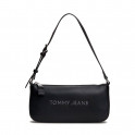 BOLSO DE HOMBRO ESSENTIAL CON LOGO EN RELIEVE