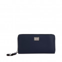 Badge and zipper wallet