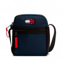 Reporter bag with shoulder strap and logo