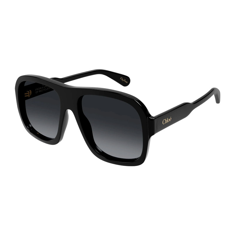 Chloe Women's Black/Gray Sunglasses For Sunglasses Ch0331s