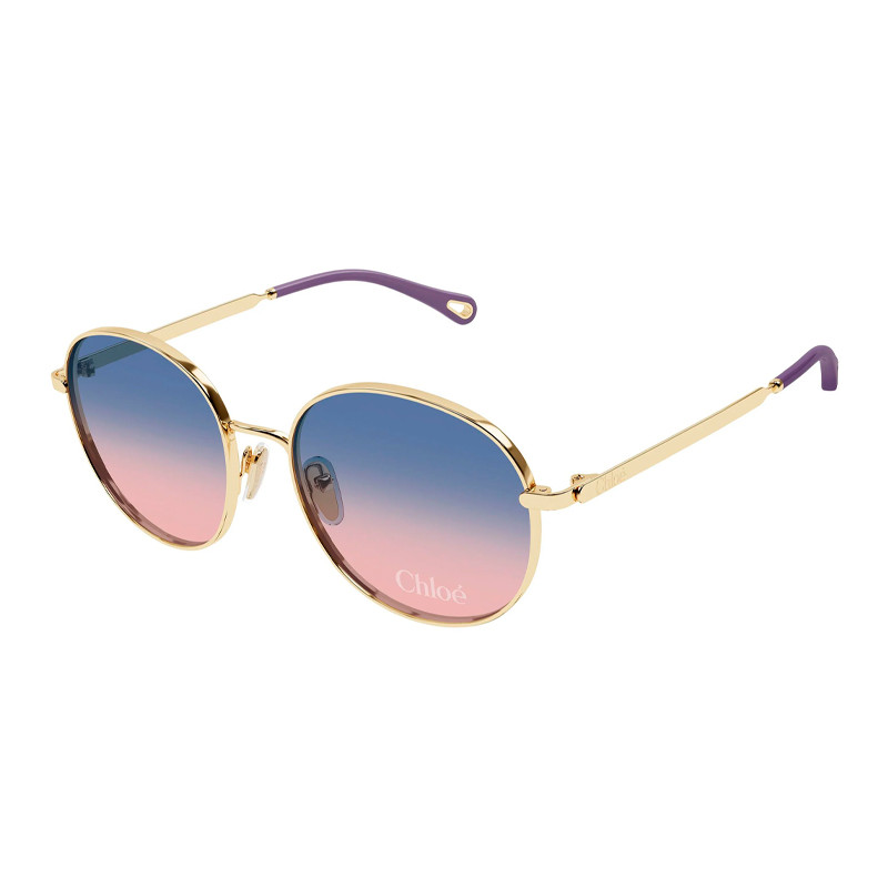 Chloe Women's Gold/Blue Sunglasses For Sunglasses Ch0325s