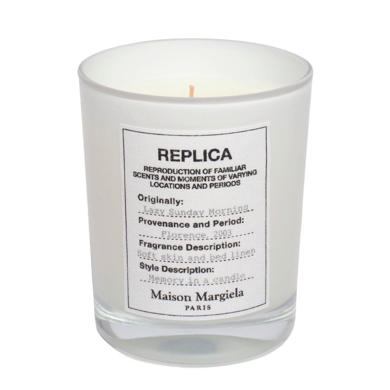 Maison Margiela Hogar Replica Lazy Sunday Morning Vela Aromática