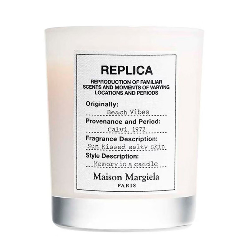 Maison Margiela Pink/White Home Replica Beach Walk Scented Candle