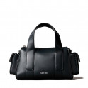 Convertible jacquard crossbody handbag