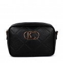 Schultertasche mit Diamant-Monogramm