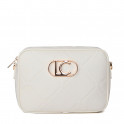 Bolsa de ombro com monograma de diamante