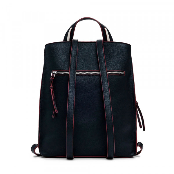 large-leather-effect-stitching-backpack