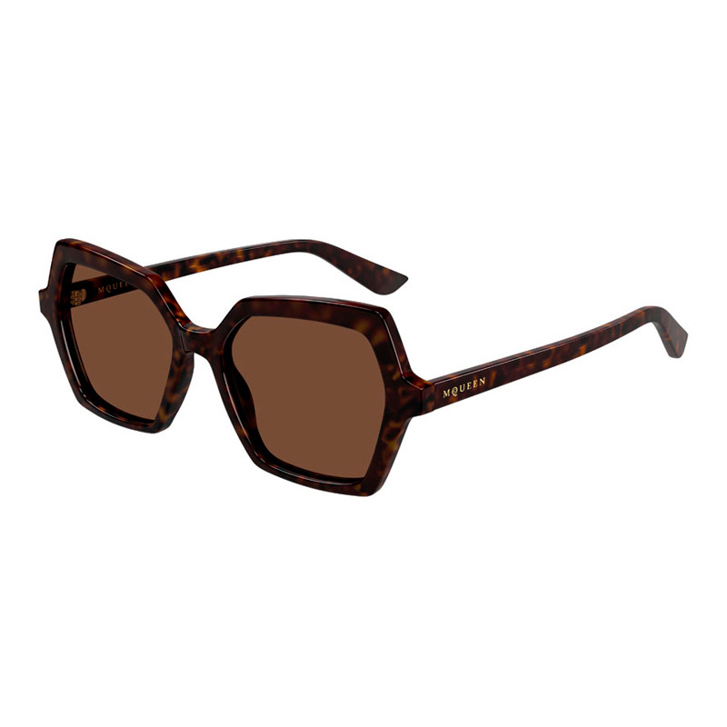 Alexander Mcqueen Women's Black/Gray Sunglasses For Sunglasses Am0537s