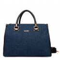 Bolso Tote Mediano De Denim