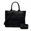 Borsa shopper con ricamo Iris
