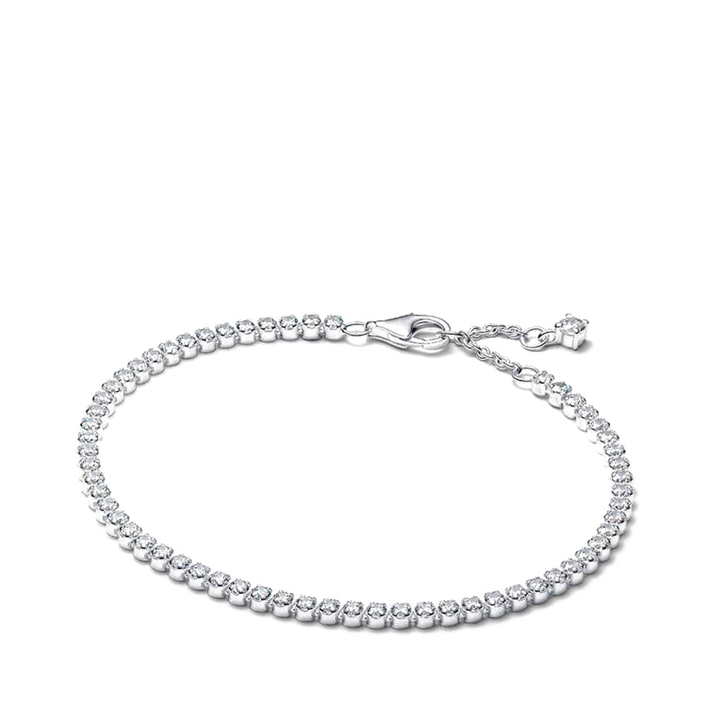 Pandora Silver Bracelets Sparkling Tennis Bracelet 593927C01