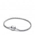 Bracciale a catena a serpente con chiusura a cuore 594236C00