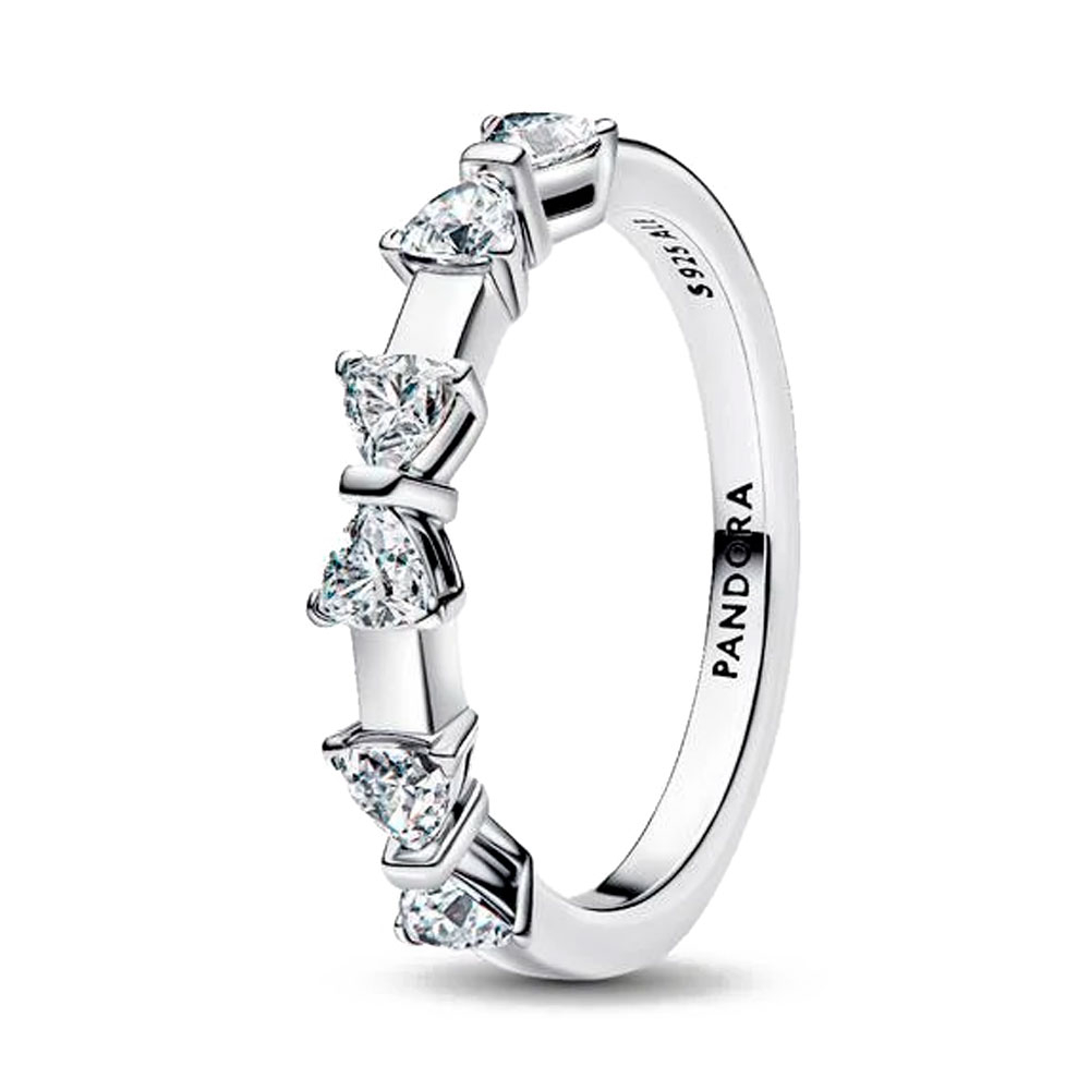 Pandora Silver Rings Row Ring Ties 194233C01