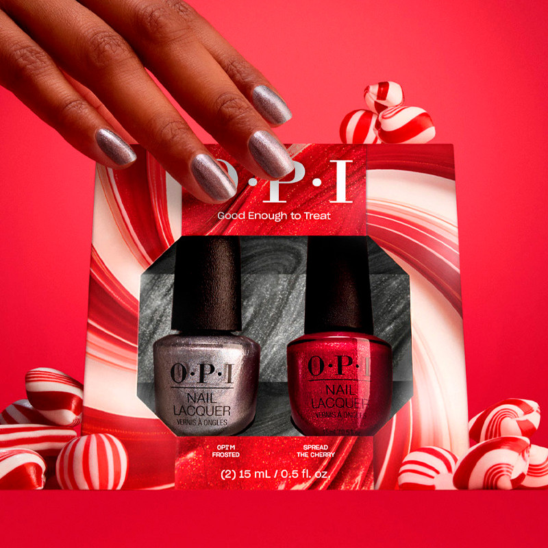 O.p.i Nail Lacquer Holiday 25 Good Enough To Treat Esmalte De Uñas Set