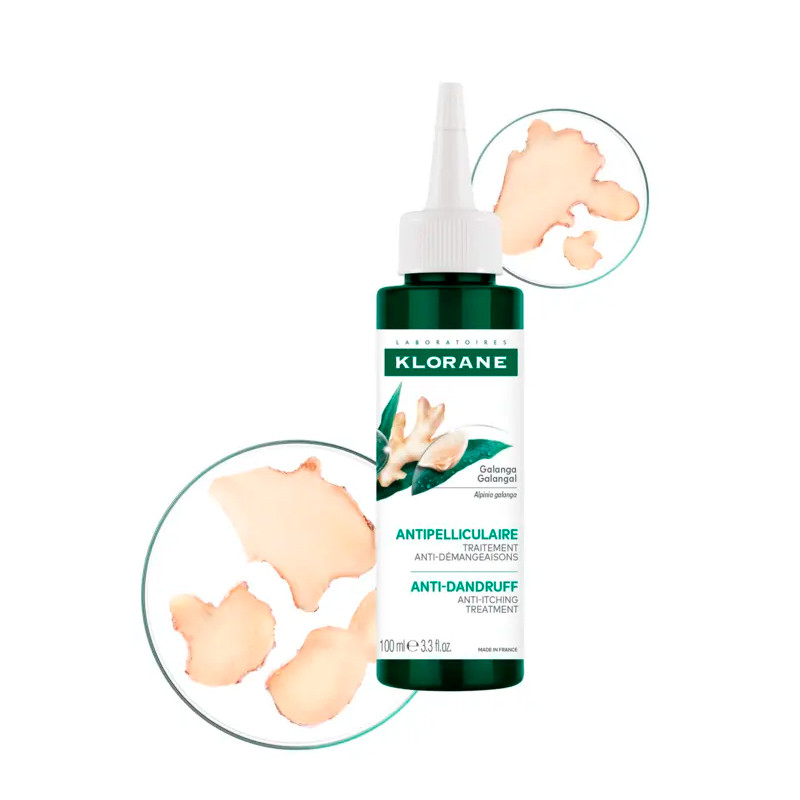 Klorane Anticaspa Tratamiento Anti-picor A La Galanga 100 Ml