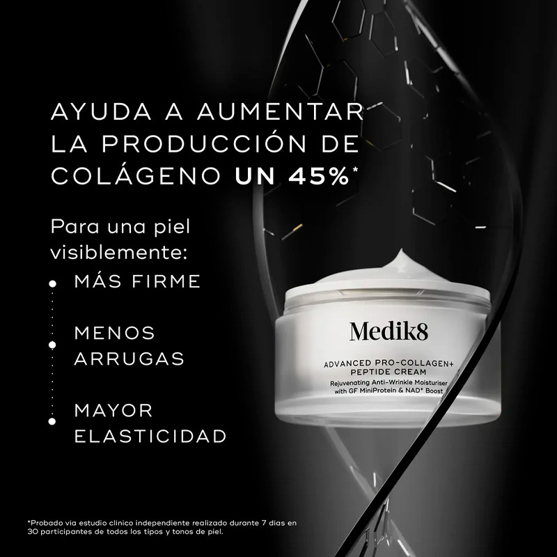 Medik8 Advanced Pro Collagen + Peptide Cream Crema Hidratante - Rejuvenecedora - Antiarrugas – imagen 2
