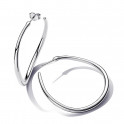 42mm Open Hoop Earrings Organic Shape 293299C00