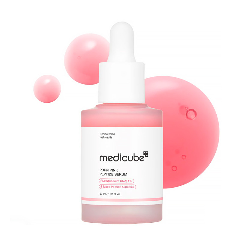Medicube Cosmética Facial PDRN Pink Peptide Serum Serúm Hidratante - Reafirmante