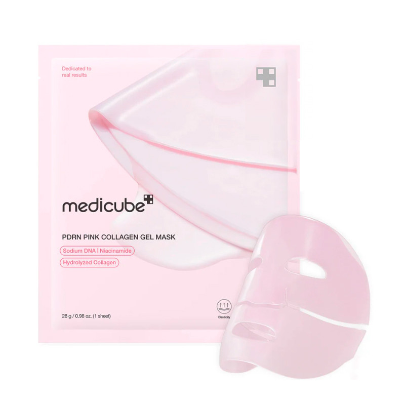 Medicube Women's Salmon/Pink Face Skin Care Pdrn Collagen Jelly Gel Mask Collagen Face Mask