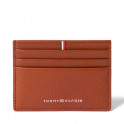 Corporate leather card holder with logo