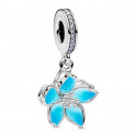 Blue Flower Pendant Charm 790667C02