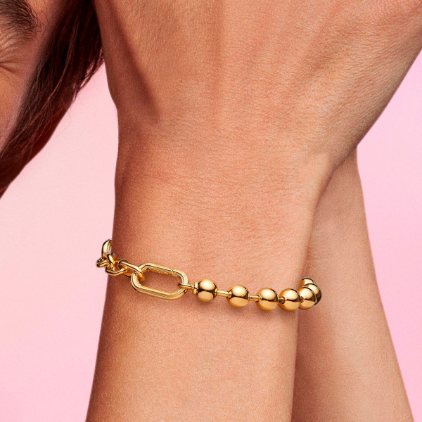 bracelet-a-maillons-et-spheres-metalliques