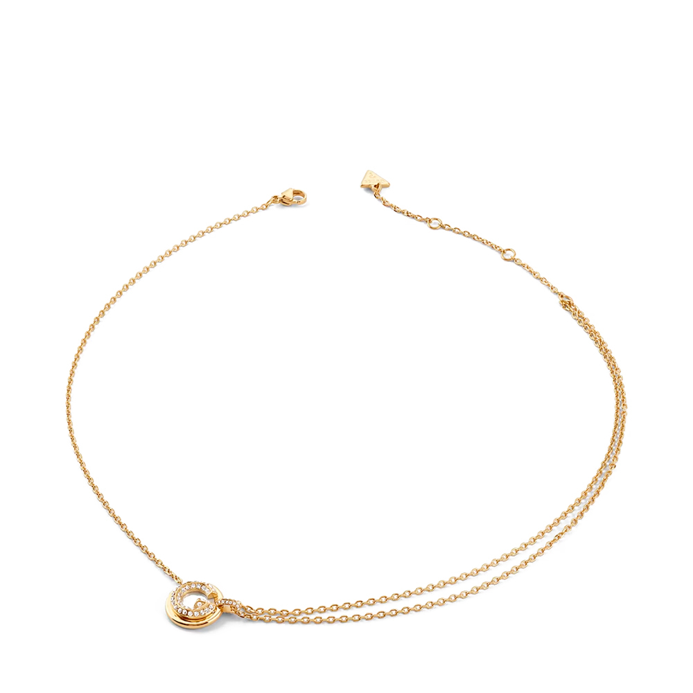Guess Light Necklaces G Crystal Necklace Jubn05437jw