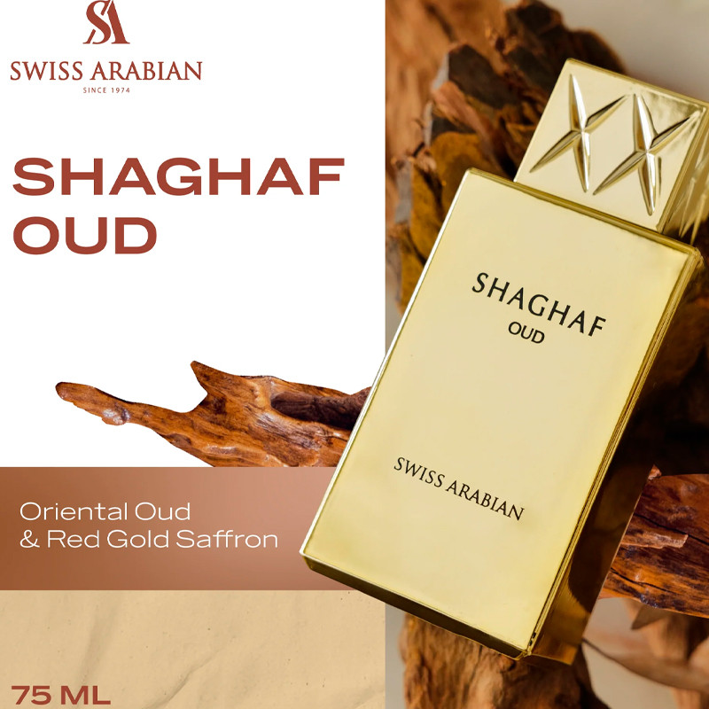 Swiss Arabian Shaghaf Oud - 75 ML Eau de Parfum Profumi di Donna