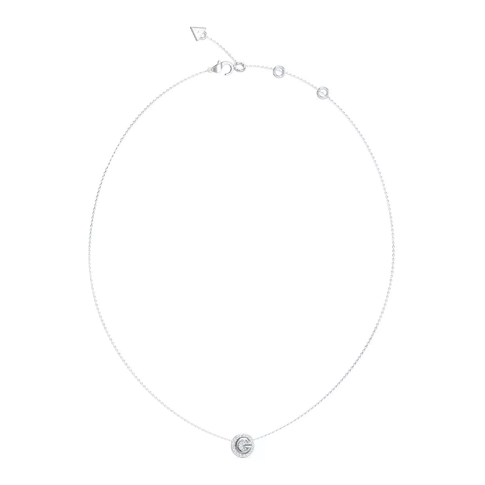 Guess Light Necklaces G Crystal Necklace Jubn05446jw