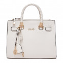 Bolso satchel peque&ntilde;o con charms