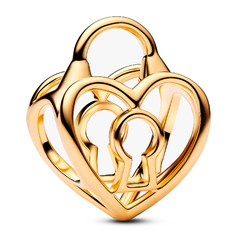 Pandora Charm Candado Corazón en Filigrana