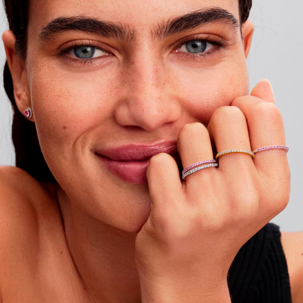 anillo-banda-brillante-rosa