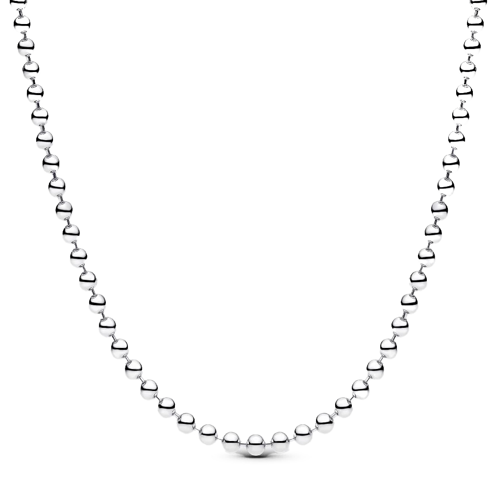 Pandora Silver Necklaces Beaded Chain Necklace 394452C00