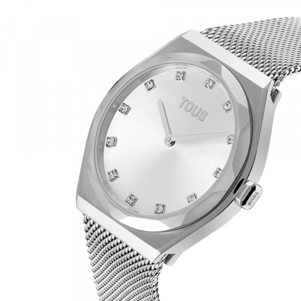 analog-watch-with-karat-round-mesh-steel-bracelet